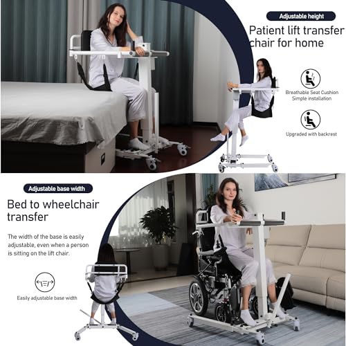 Portable Patient Transfer Chair with Soft Cushion S959808