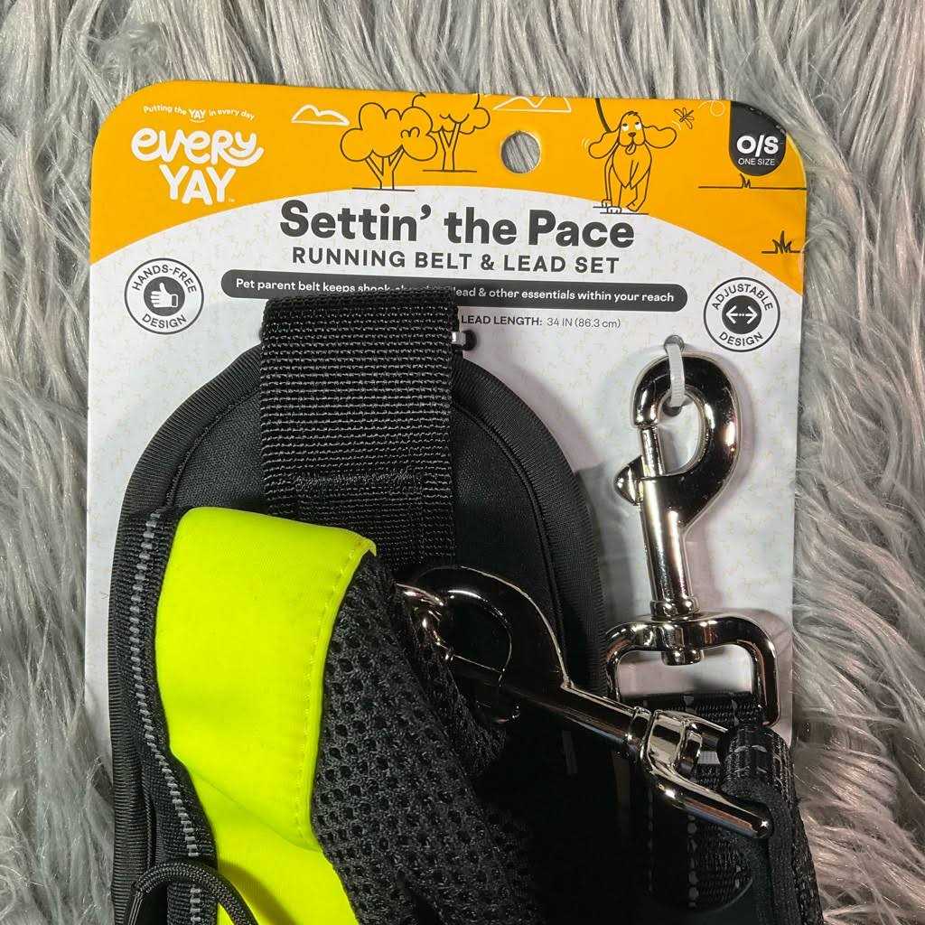 Running Belt & Leash Set for Dogs K759