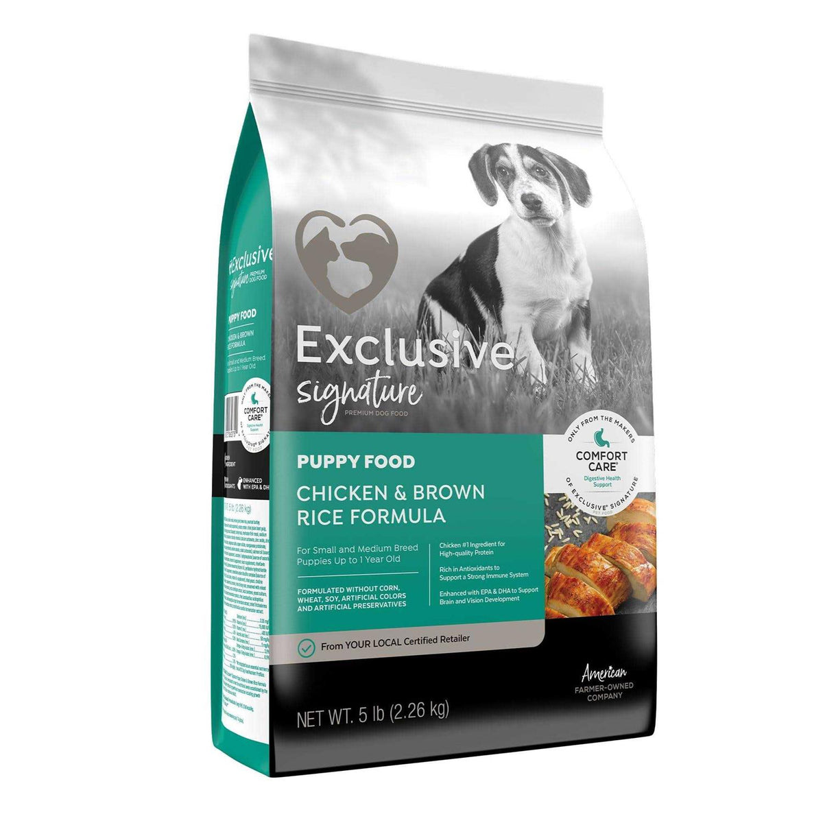 Chicken & Brown Rice Puppy Food K398