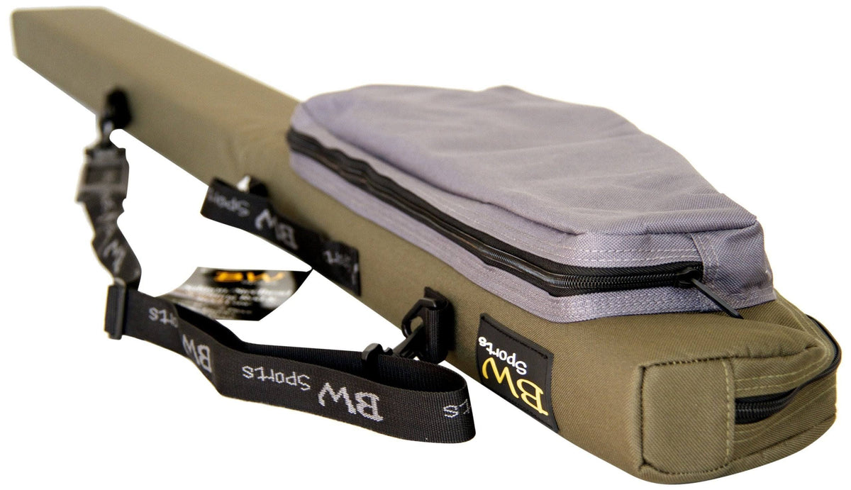 Rod and Reel Case for 9 ft. 2-Piece Spinning Rods with 3-Inch Guides B549592