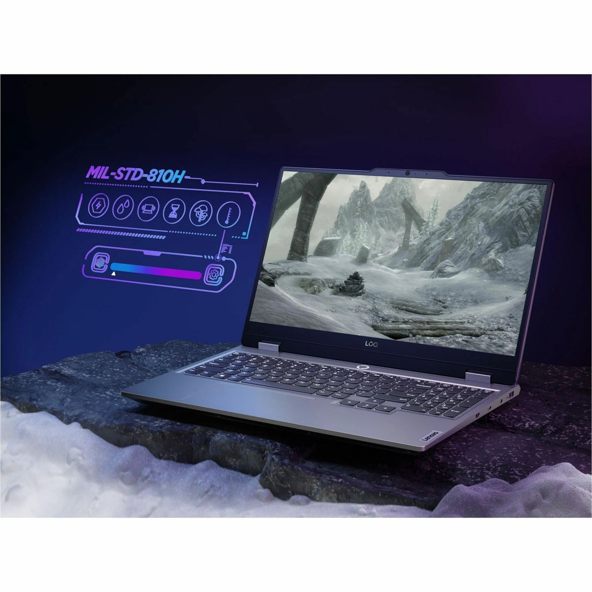 15.6" 144Hz Gaming Laptop AMD Ryzen 7 16GB DDR5 1TB SSD NVIDIA GeForce RTX 4060 Luna Grey H768