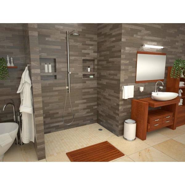 30x22 Shower Base with Drain Plate Q607