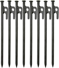 15.7 Inches 20 Pcs Heavy Duty Steel Tent Stakes T777