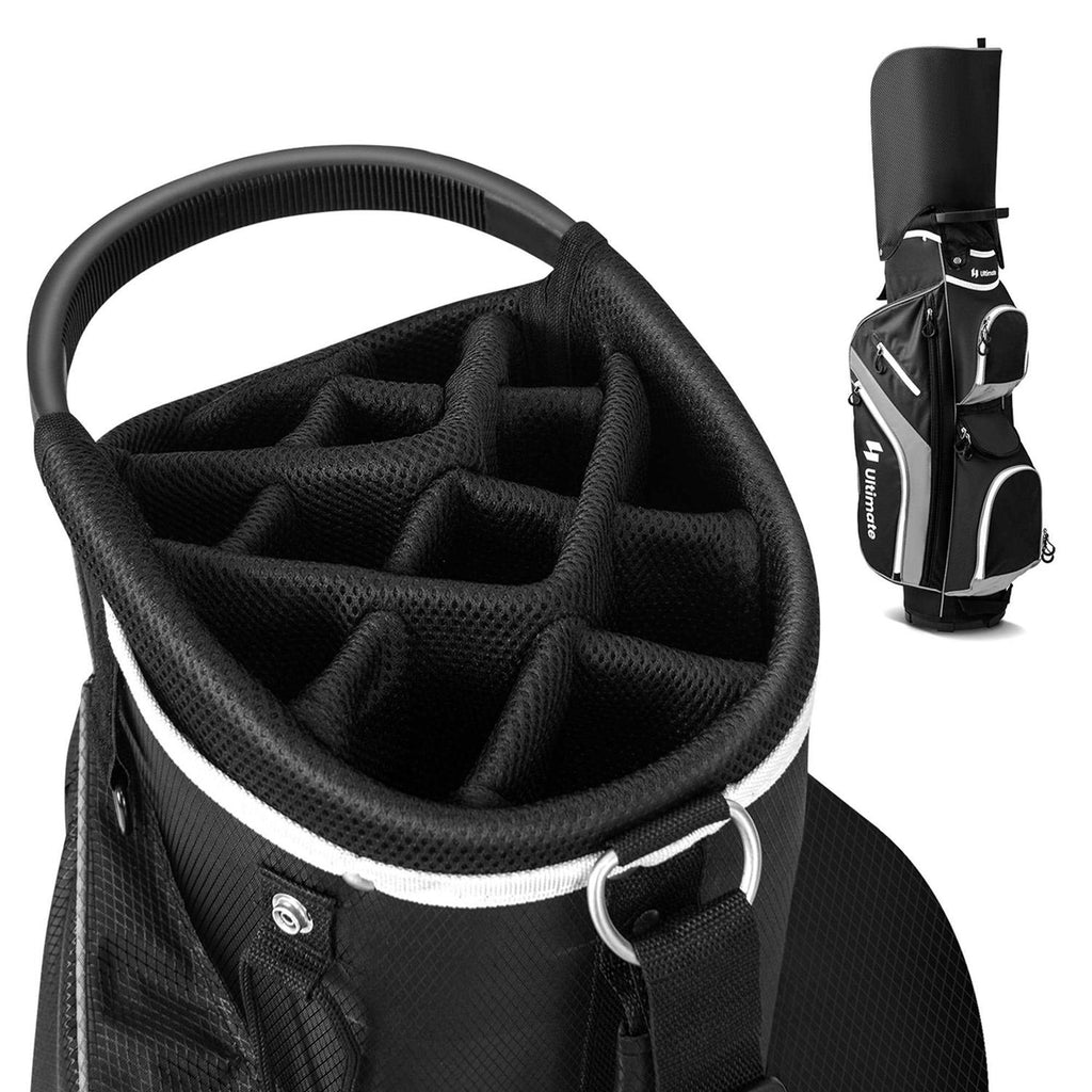 14-Way Top Dividers Golf Cart Bag F7456