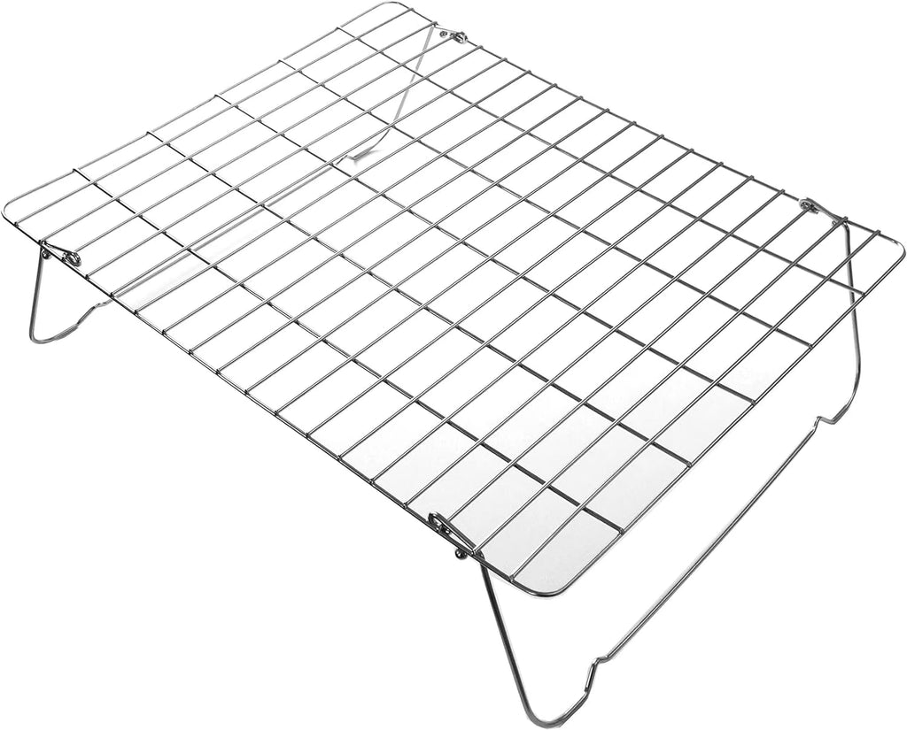 Stainless Steel Accessory Shelf With Folding Legs O466