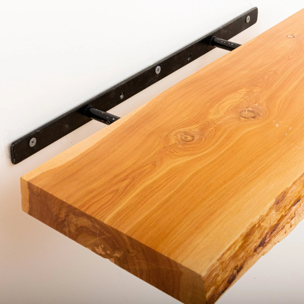 Cedar 24" Wood Floating Shelves Set of 2 W937
