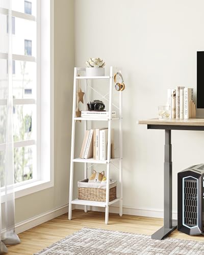 5-Tier Greige Ladder Shelf C822