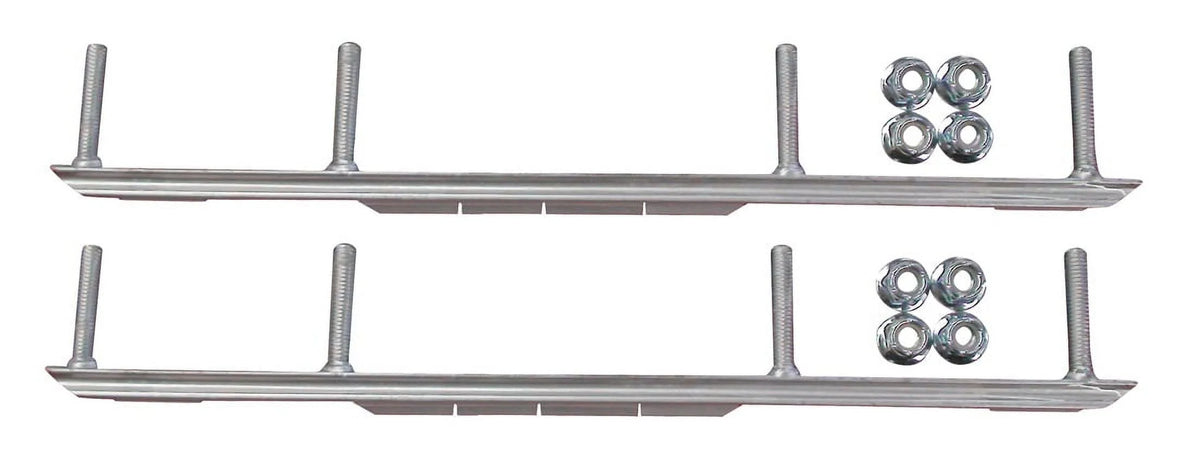 Yellow XPT Snowmobile Skis with 4.5" Shaper Bars Complete Kit R729280