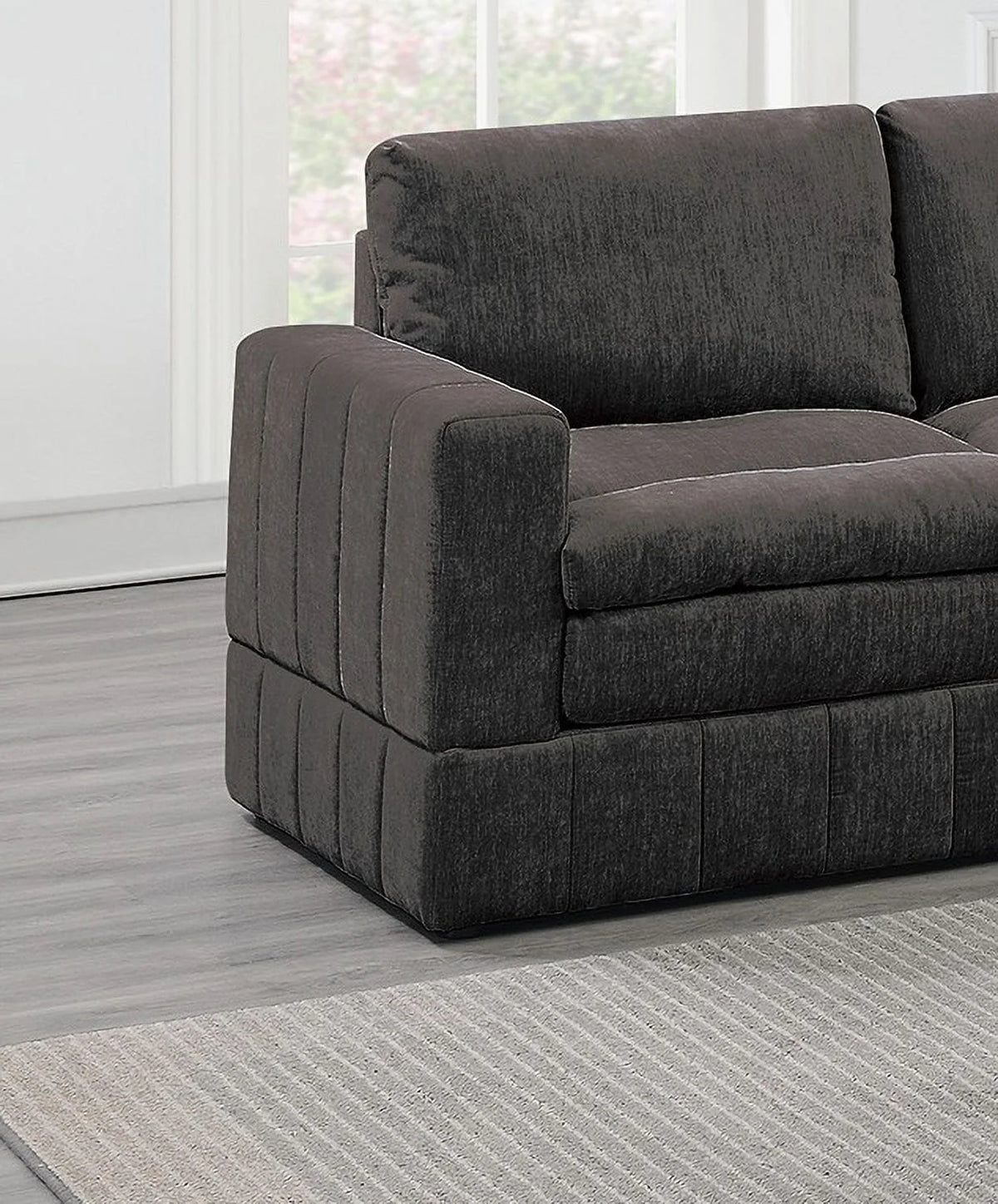6Pc Modular Sectional Set with Ottoman R39476