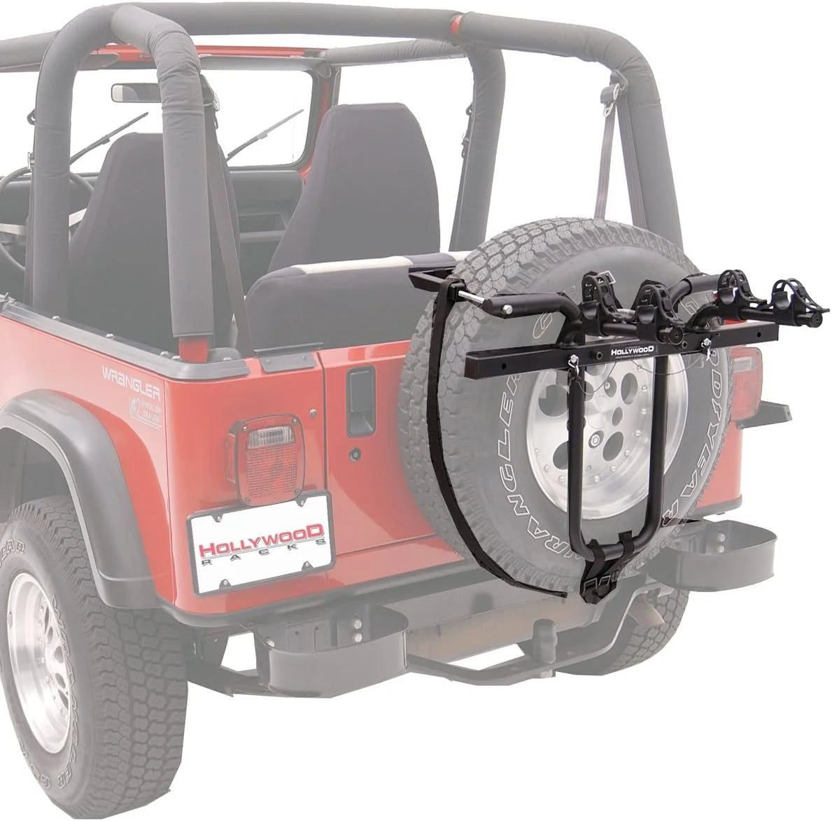 Spare Tire Rack 2-Bike Mount Rack Q483374