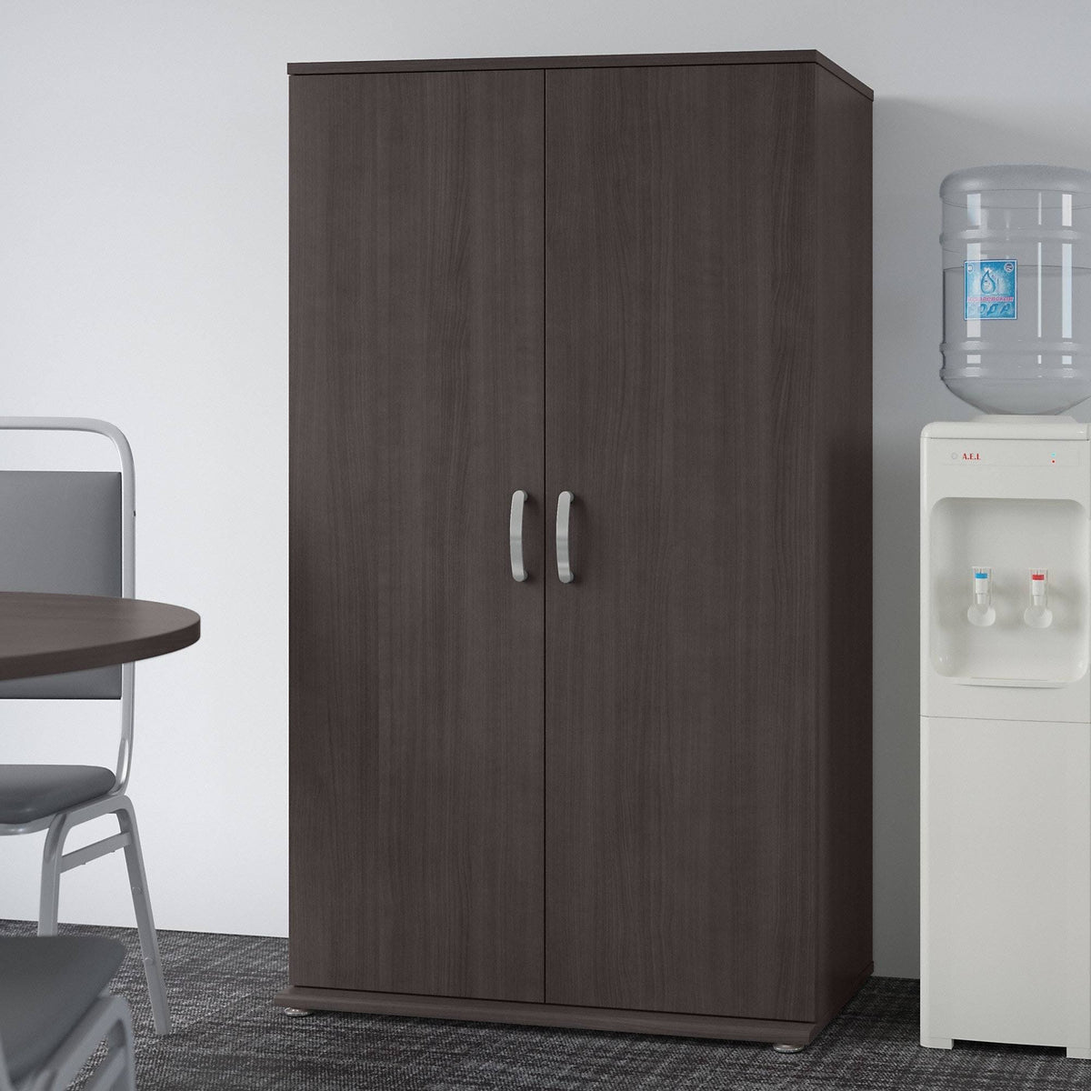 Tall Storage Cabinet in Storm Gray N59854