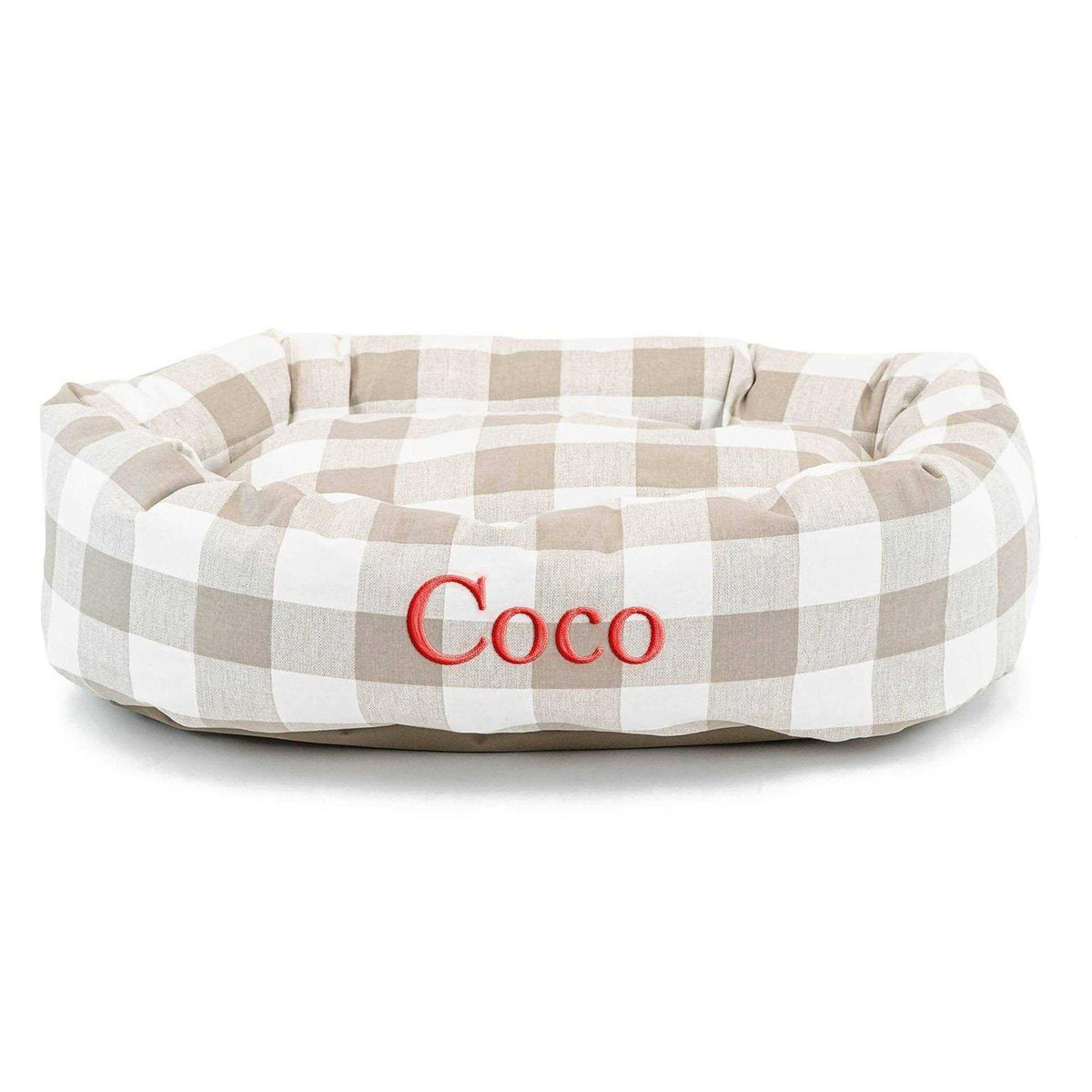 Checkered Cat and Dog Bed F81212