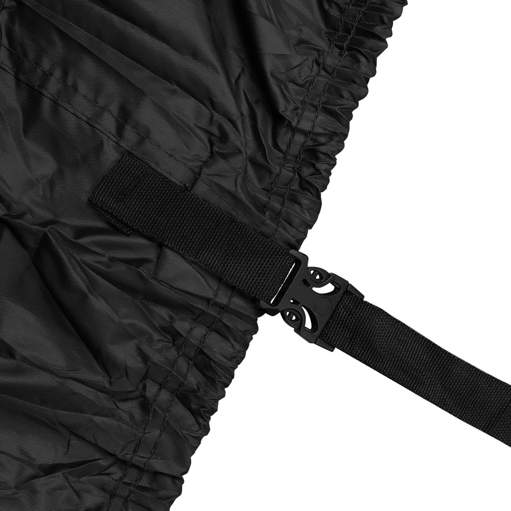 Blue And Black Pontoon Boat Cover M1063