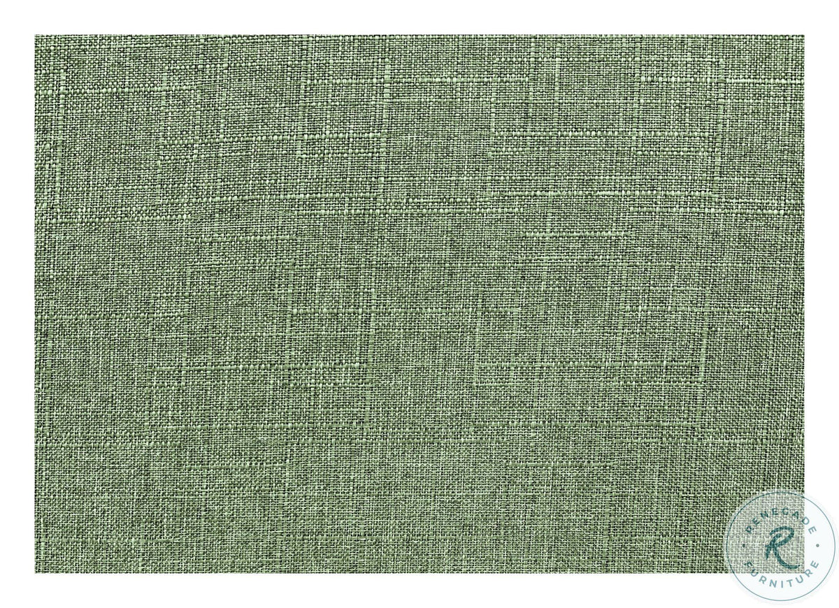 Light Green Fabric Accent Chair with Natural Wood Legs W5701
