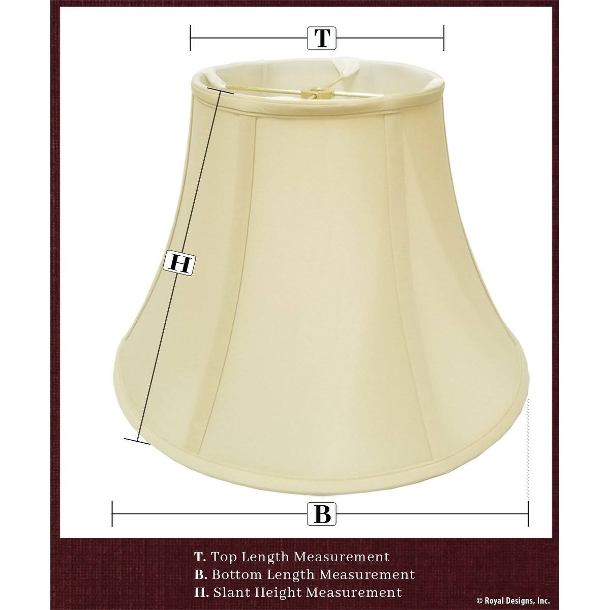Burlap Lamp Shade, 7 x 20 x 12.5 N700