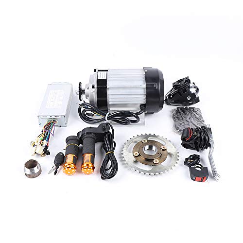 48V Electric Brushless Motor Kit with 30A Speed Controller and Throttle Grip Kit S992665