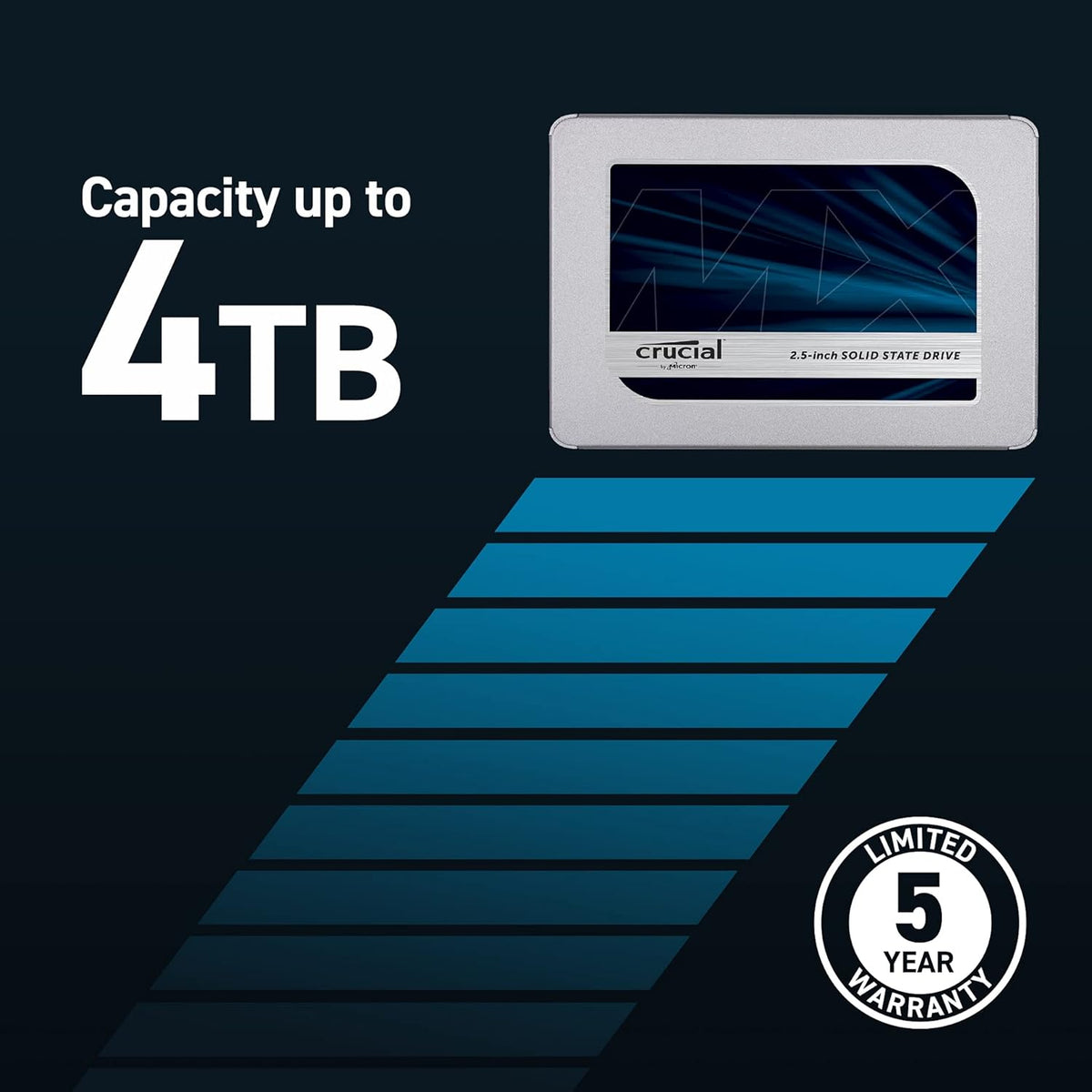 1TB 3D NAND SATA 2.5 Inch Internal SSD V125