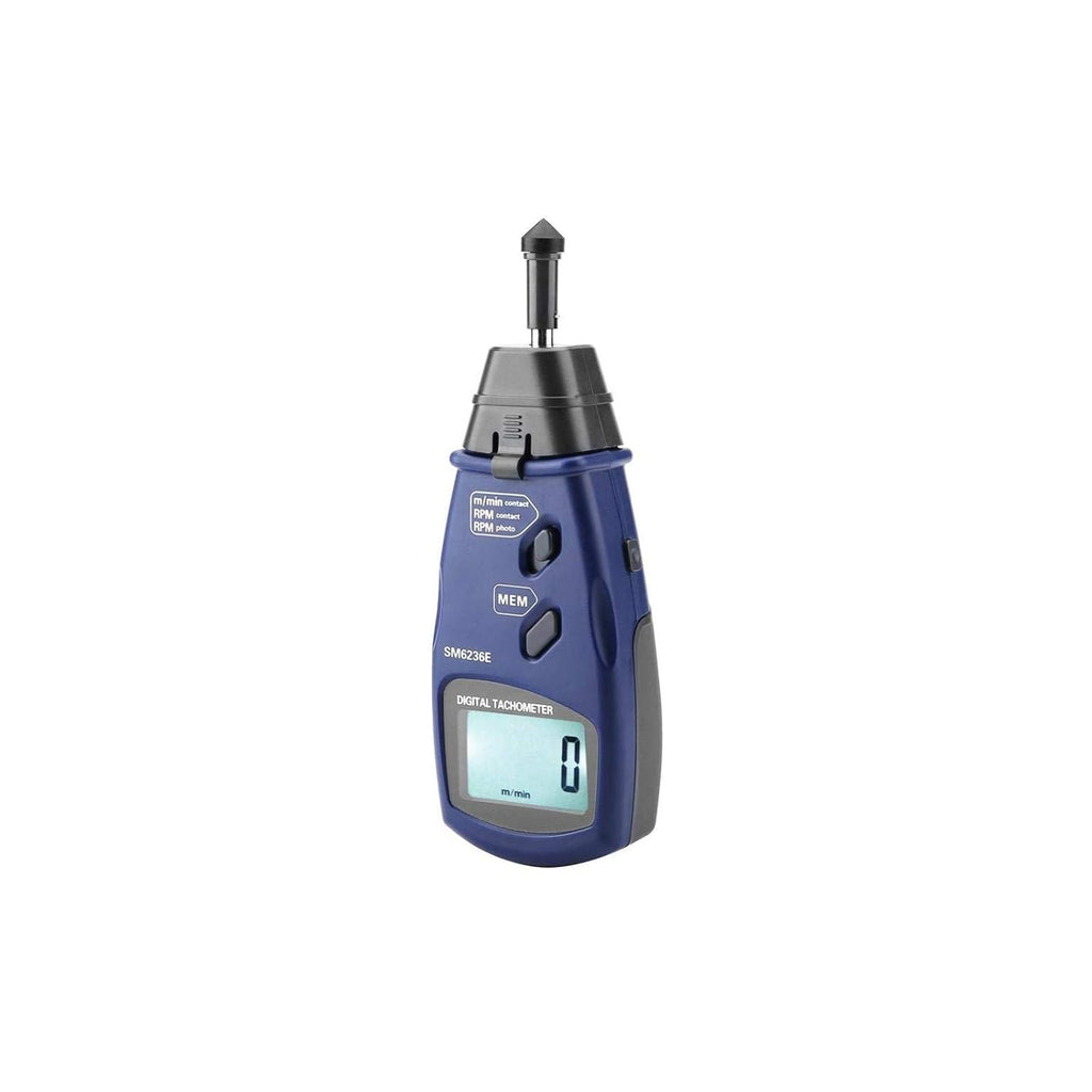 Digital Tachometer LCD Rotation Speed Meter Pack of 2 W3710