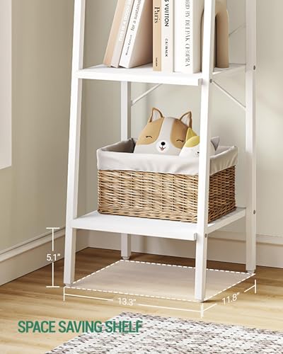 5-Tier Greige Ladder Shelf C822