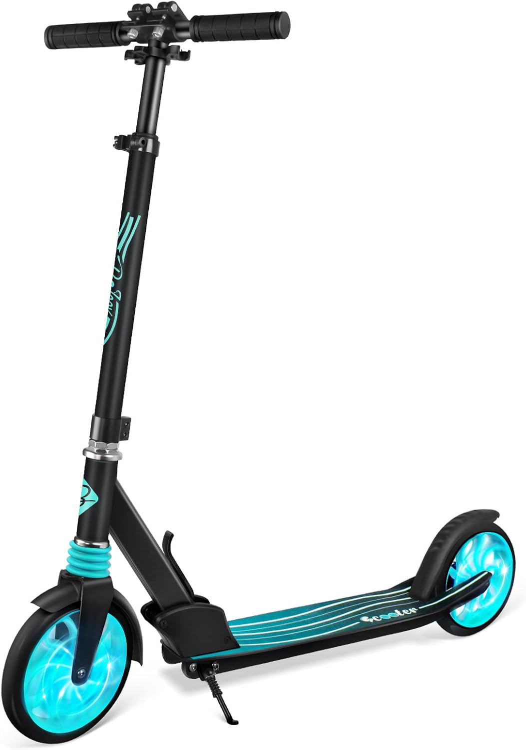 Foldable 2 Wheel Kick Scooter with Carry Strap G72218