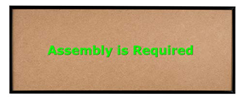 8.5x22 inch Black Picture Frame Box of 4 A561