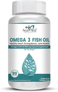 90 Softgel Capsules Omega 3 Fish Oil Q852
