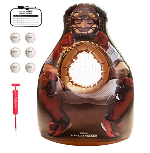 Inflatable Baseball Toss Challenge Pitching Game X7178
