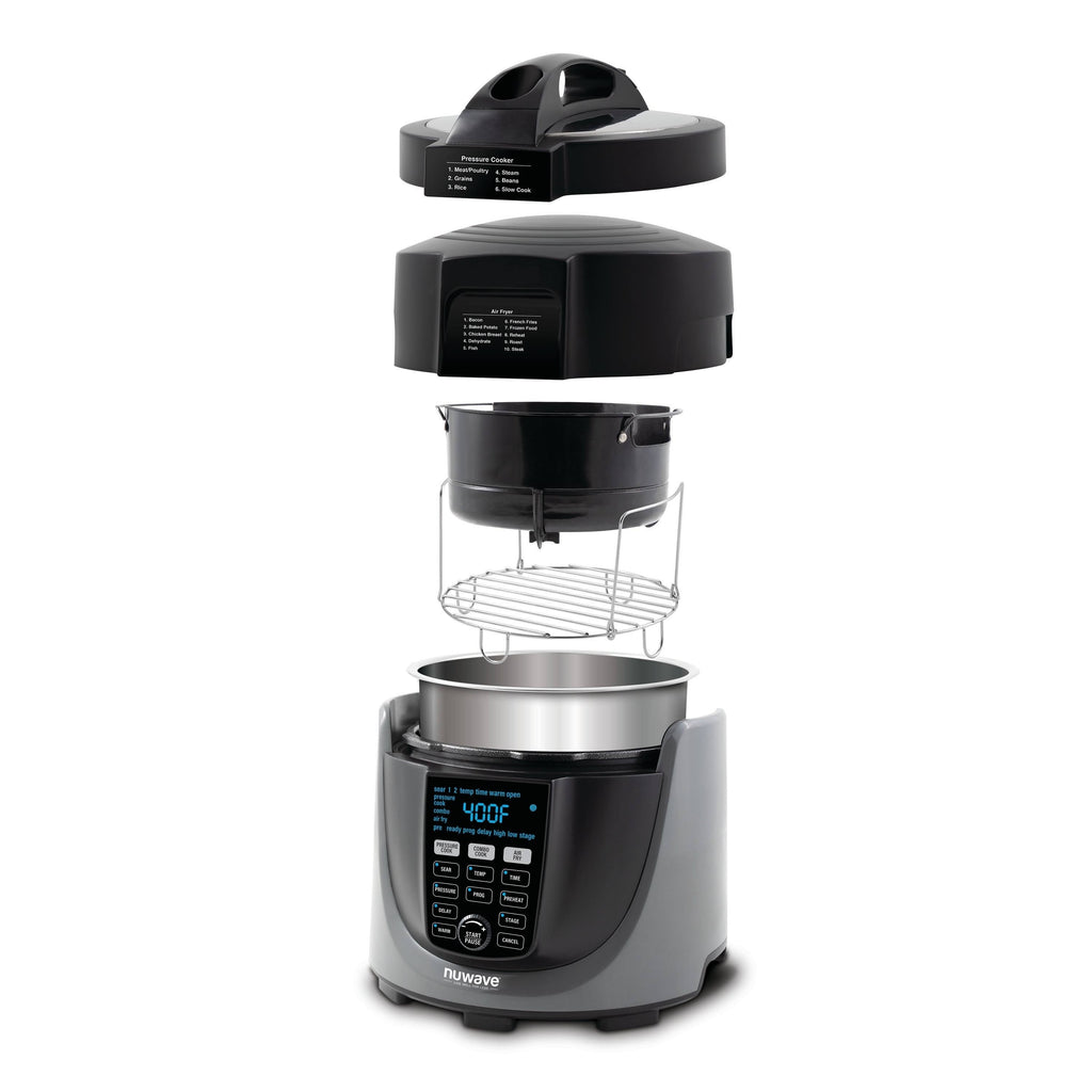 6 qt Pressure Cooker Air Fryer Combo Q56321