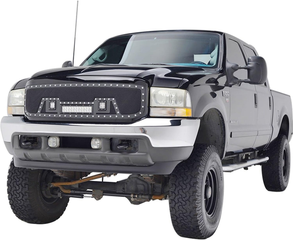 Black Mesh Packaged Grille V559