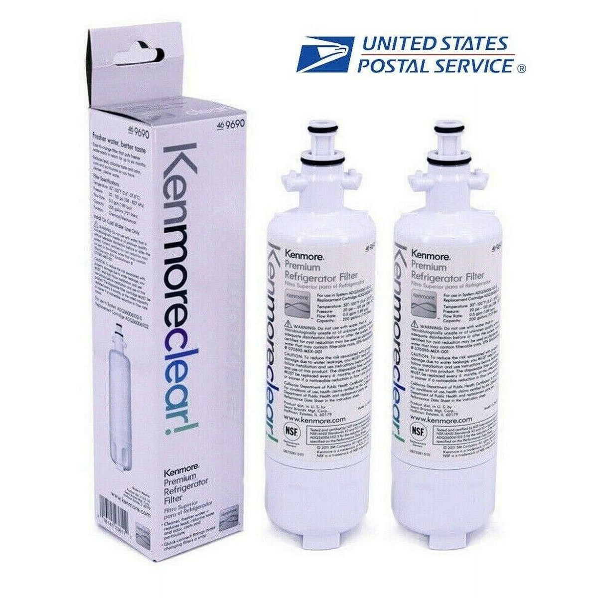 2 PACK Replacement Refrigerator Water Filter O405664