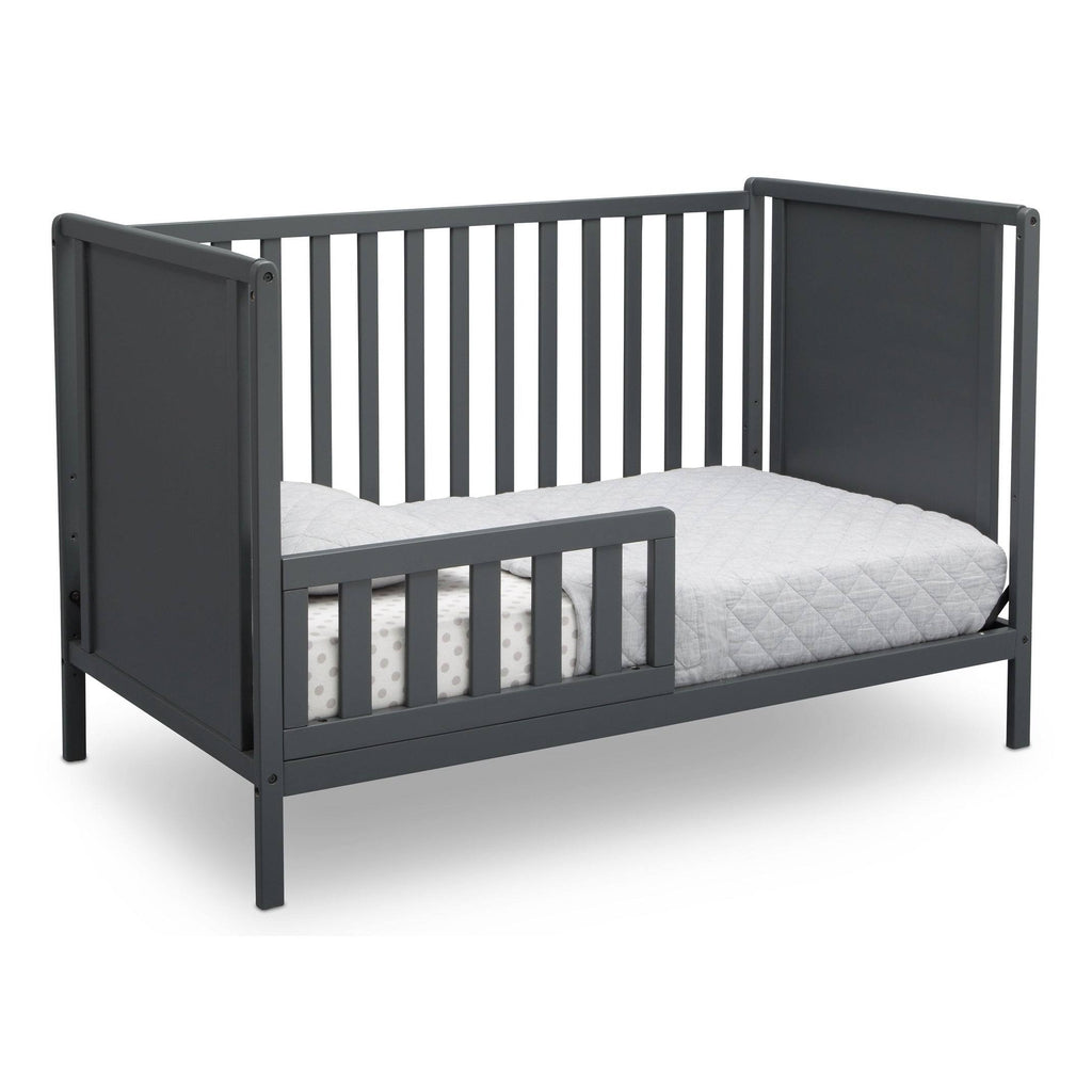 Charcoal Grey 4-in-1 Convertible Crib T48147