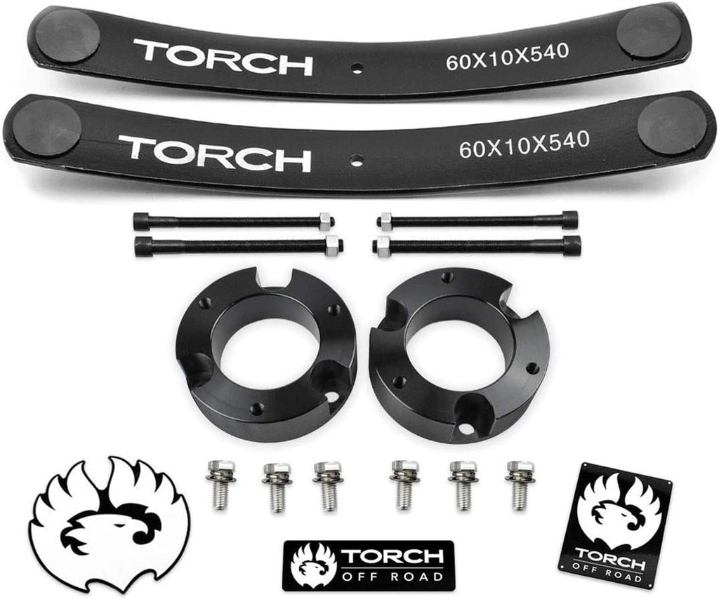 2" Front 2" Rear Lift Kit for Toyota Tacoma 2WD Add A Leaf T37136