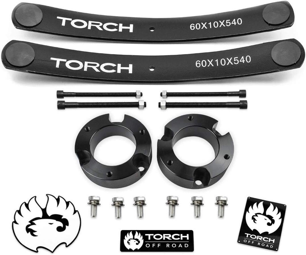 2" Front 2" Rear Lift Kit for Toyota Tacoma 2WD Add A Leaf T37136