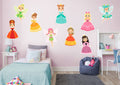 Removable Vinyl Wall Decals 9 Wall Decals (18x22W x 25x22H) C835