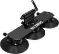 Suction Cup Bike Rack for Car Roof Top Aluminium Alloy Bike Carrier 2 Bikes N54895
