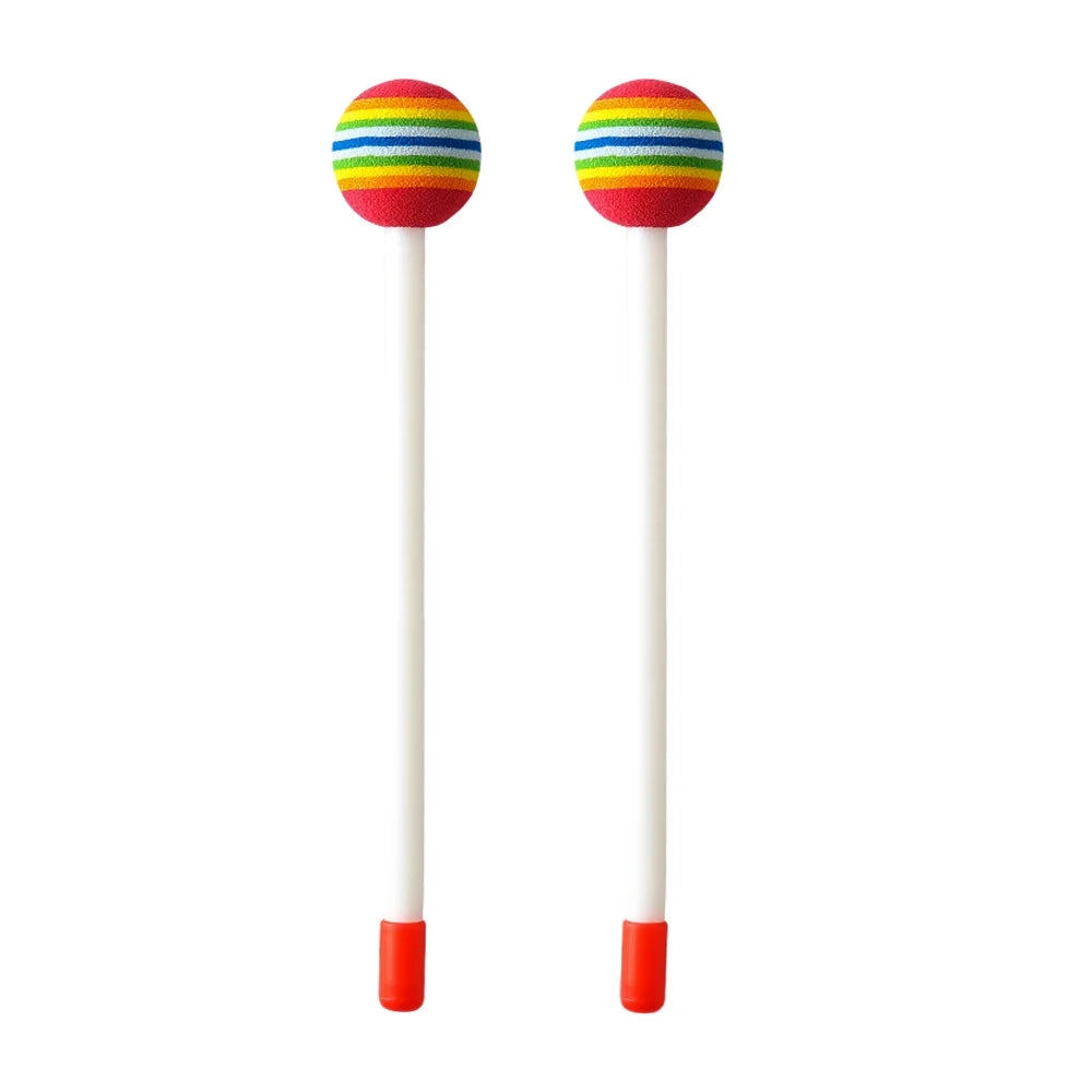Bongo Drum 5"-6" Percussion Instrument Floor Drum with Mallets I1511