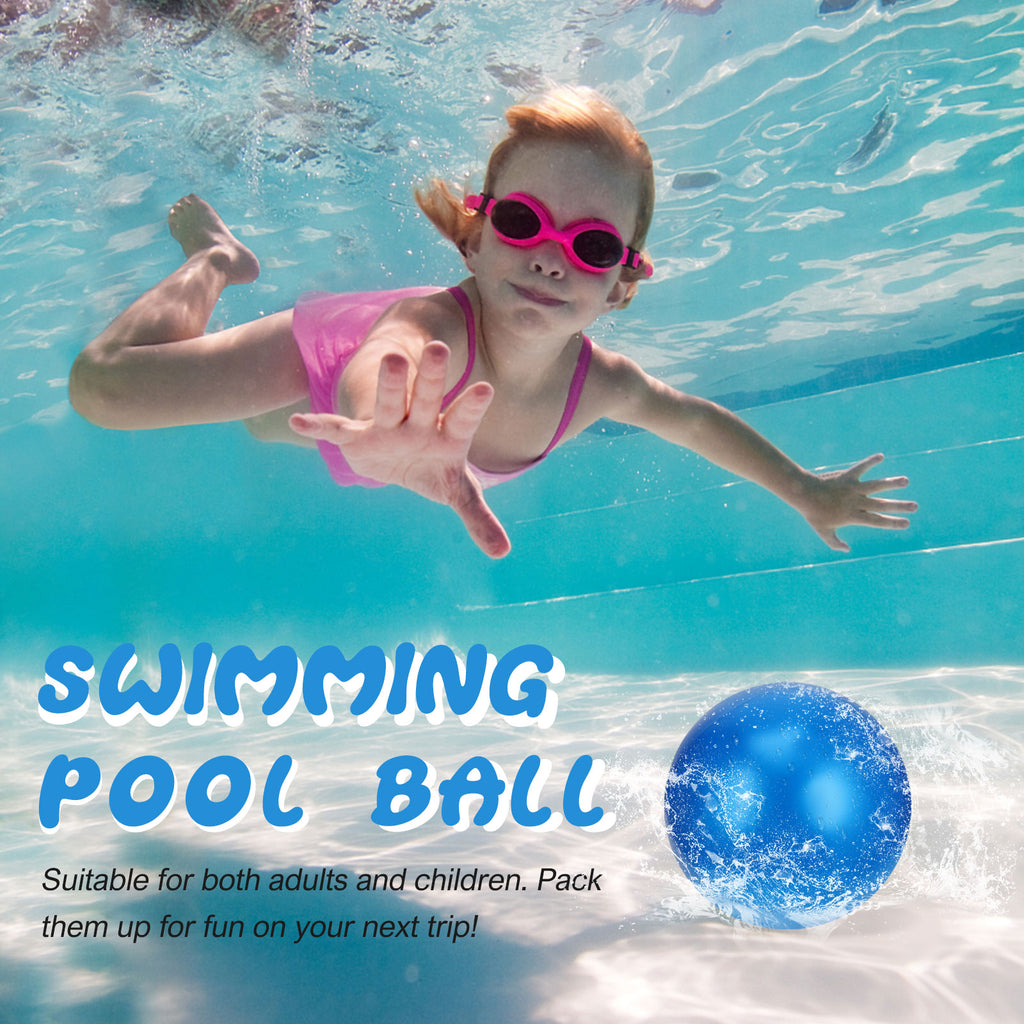 Inflatable Pool Ball Toy with Water Injector N697308