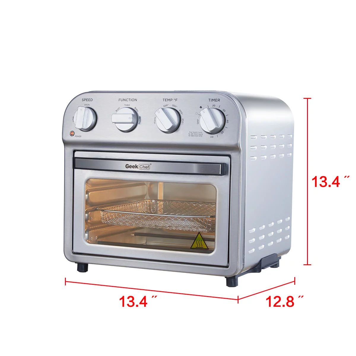 10.6QT Air Fryer Oven Combo X33678