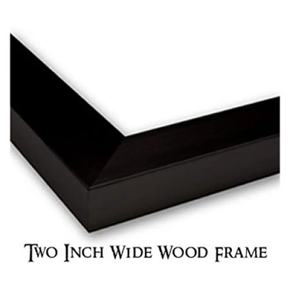 Black Modern Framed Museum Art Print W76860