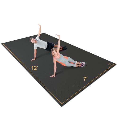 Extra Wide Large 7mm Thick Exercise Mat R19713