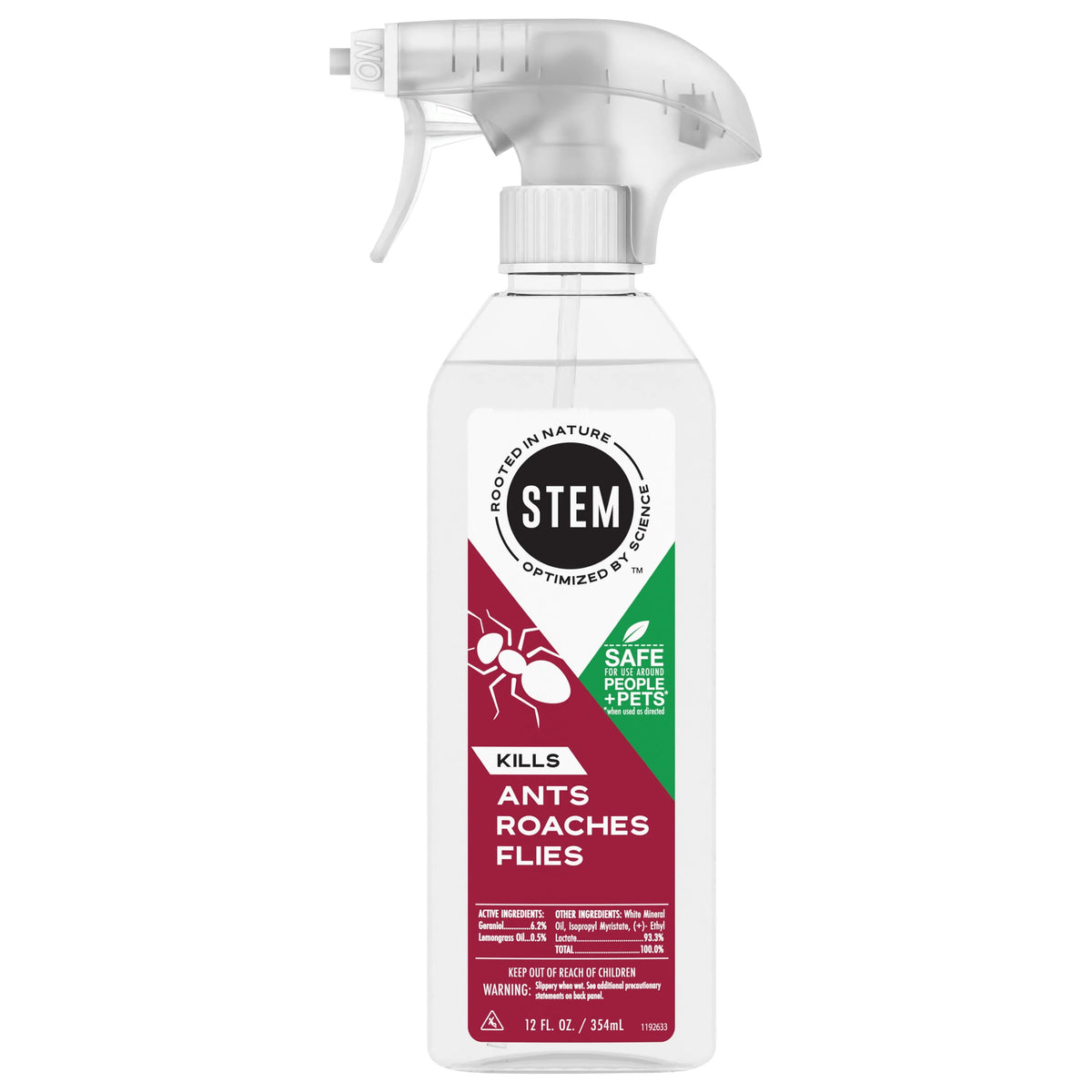 Indoor and Outdoor Ants Roaches and Flies Killer Spray, 12 fl oz O556820