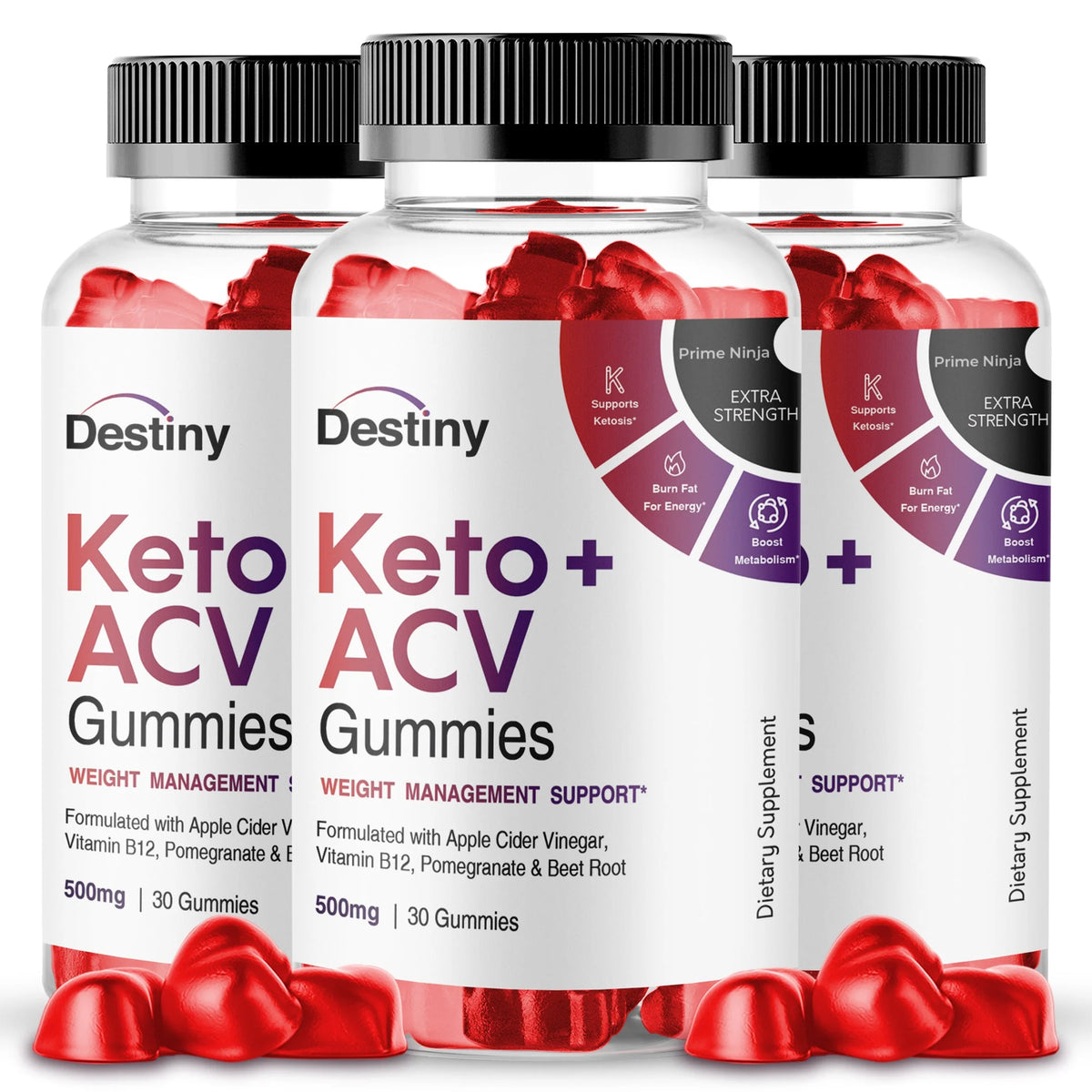 Keto ACV Gummies 3 Pack P1530