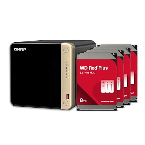 4 Bay Desktop NAS with Intel Celeron Quad-core Processor and Dual 2.5GbE M592614