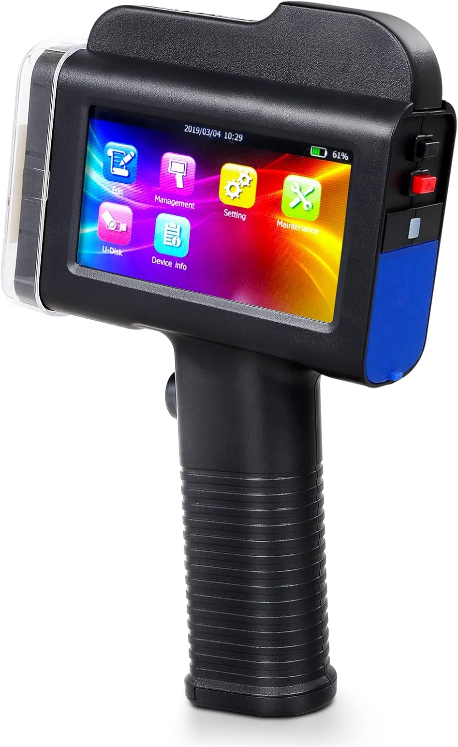 Handheld Inkjet Printer with Solvent Quick Dry Ink A874