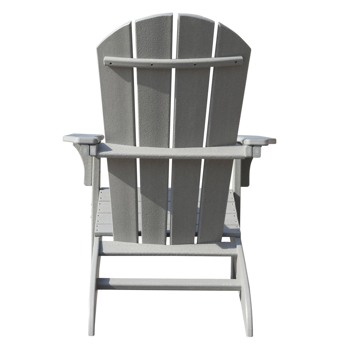 White Plastic Outdoor Adirondack Chair V979