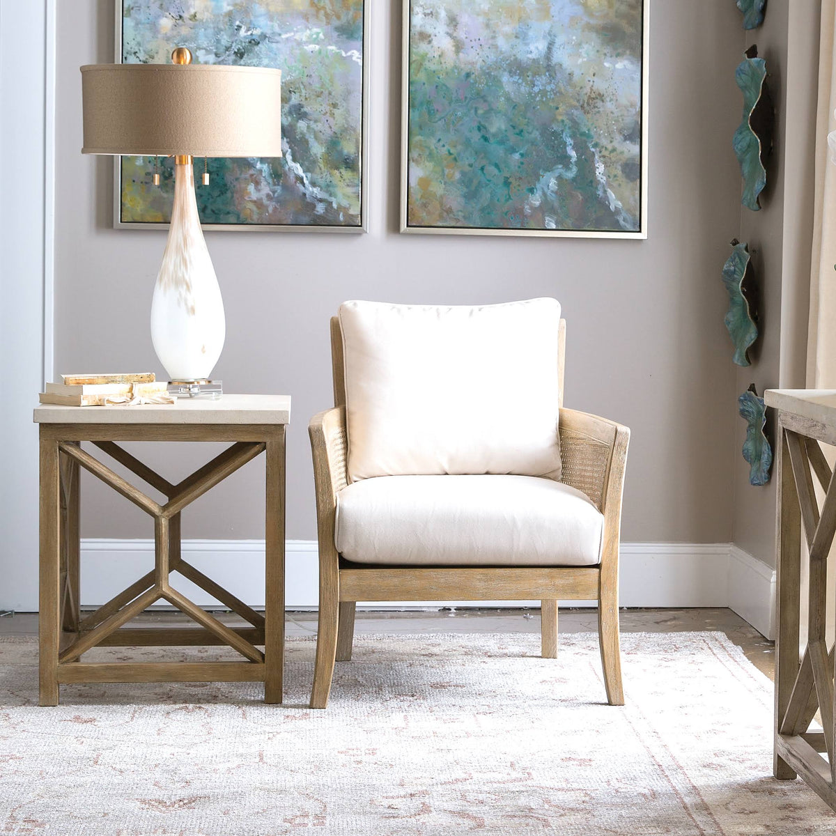 Stone End Table C268