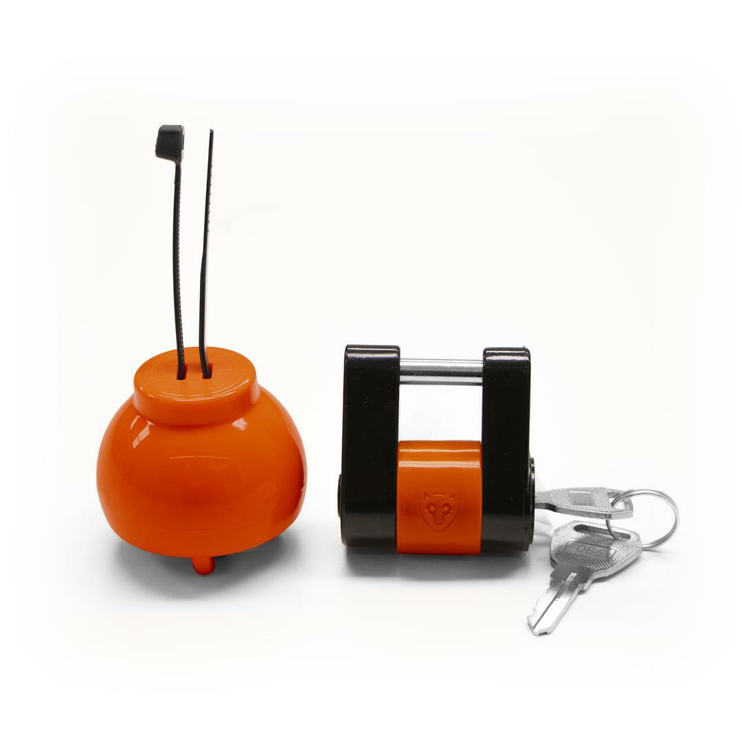 Anti-Theft Trailer Coupler Ball and Lock D121907