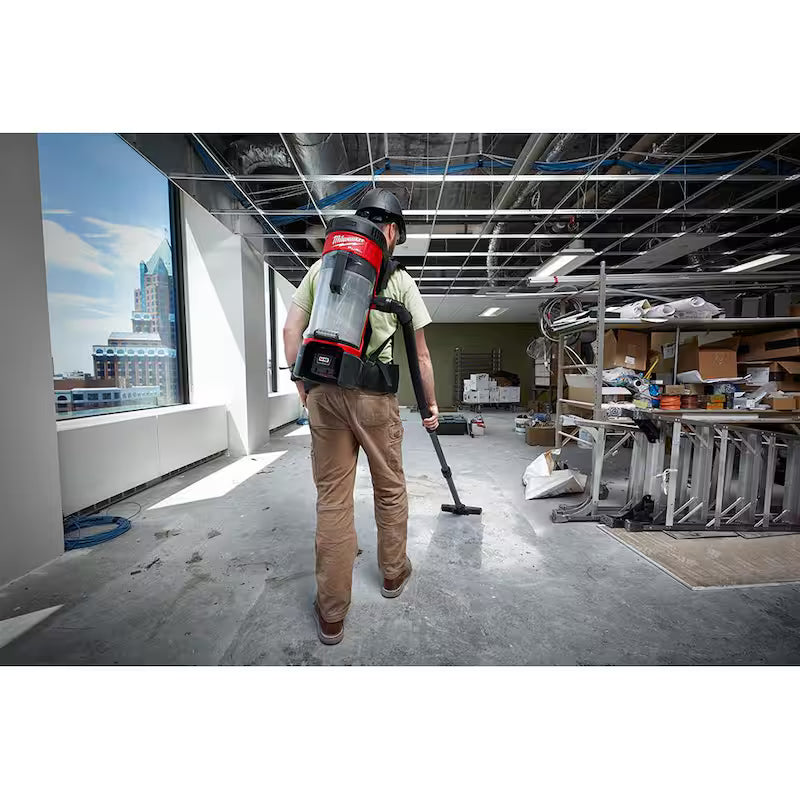 18-Volt Lithium-Ion Brushless Cordless 3-in-1 Backpack Vacuum U666