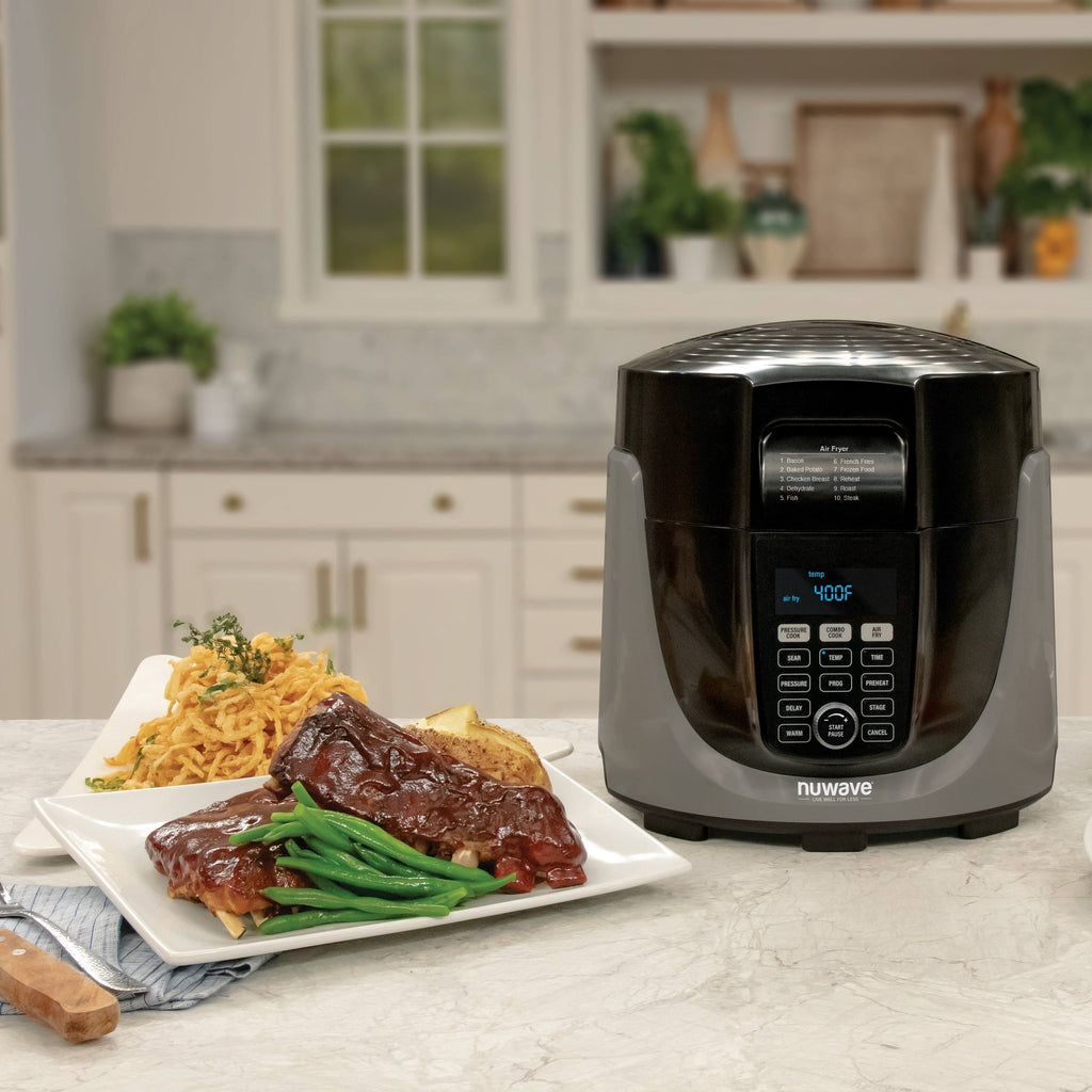 6 qt Pressure Cooker Air Fryer Combo Q56321