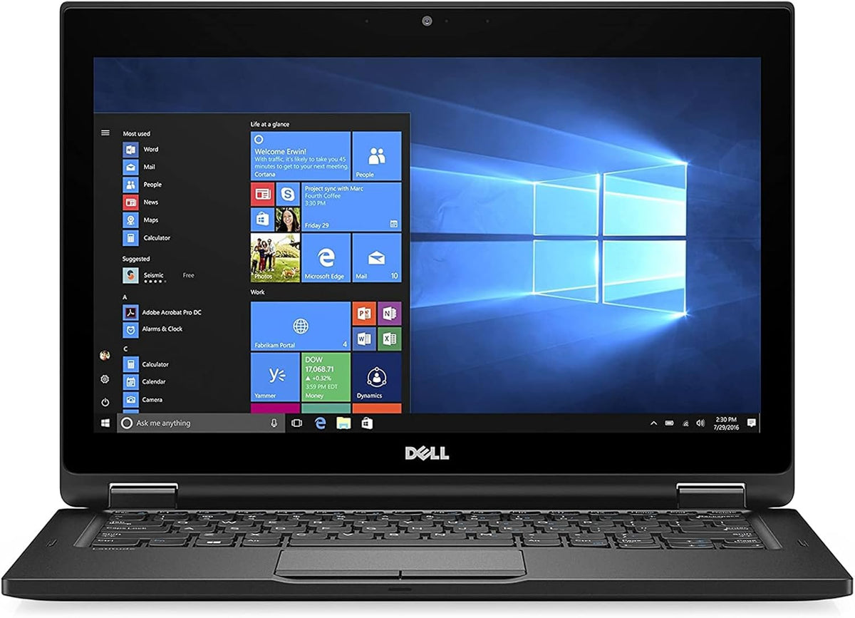 12.5" FHD Touch Laptop with Core i5-7300U 2.6GHz, 256GB SSD, Windows 10 Pro I567361
